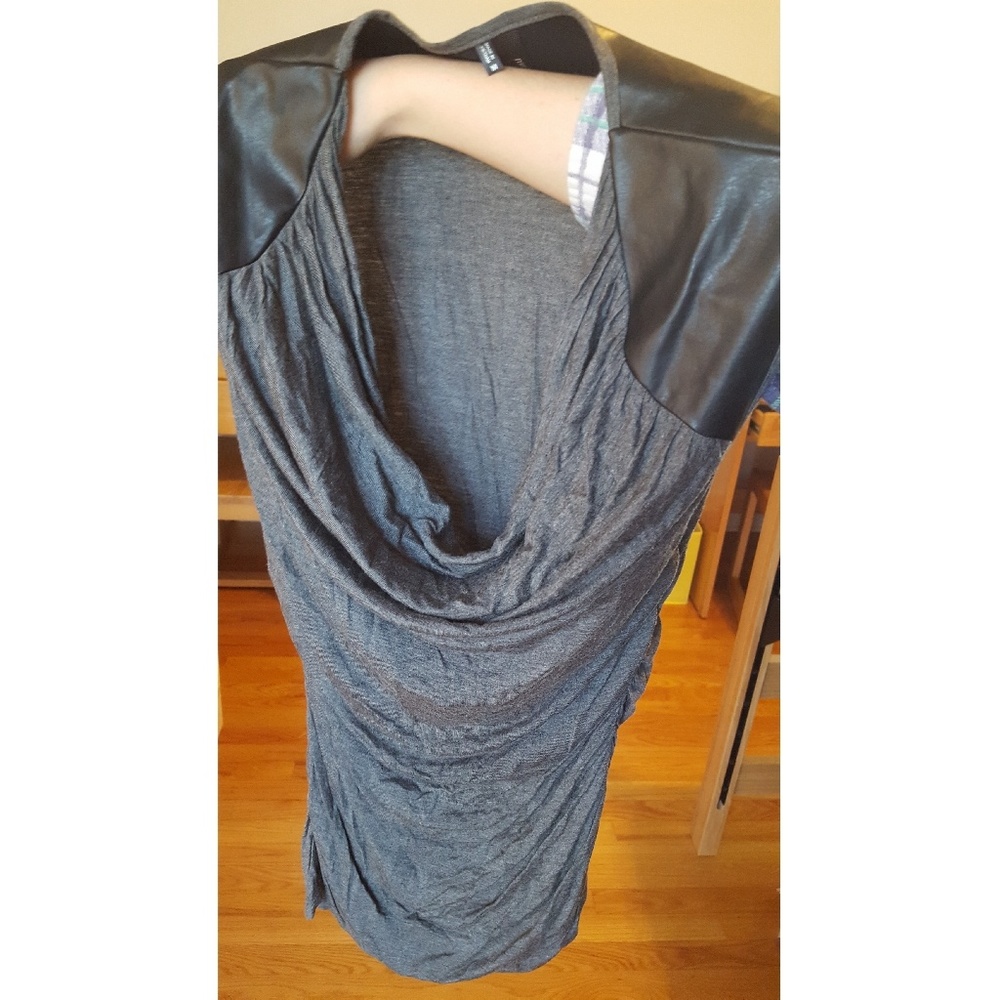 Gray going out shirt